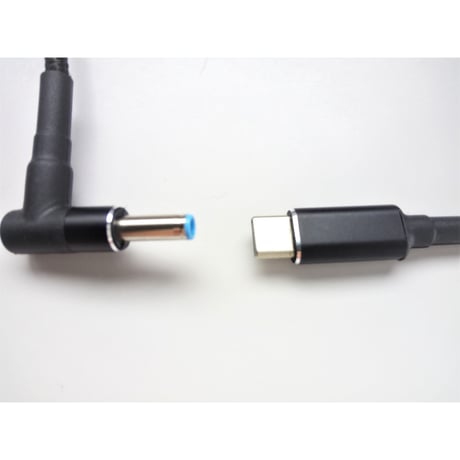 100W/5A対応 eMarker内蔵 USB PD トリガーケーブル DC 18V-20V 電源プラグ 充電用ケーブル 1.8m HP 用 (4.5mm/3.0mm)