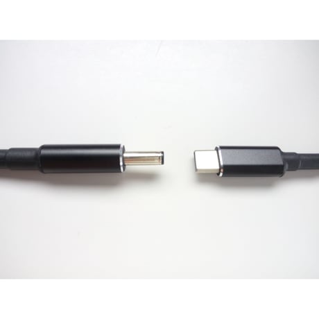 100W/5A対応 eMarker内蔵 USB PD トリガーケーブル DC 18V-20V 電源プラグ 充電用ケーブル 1.8m DELL 用 (4.5mm/3.0mm)