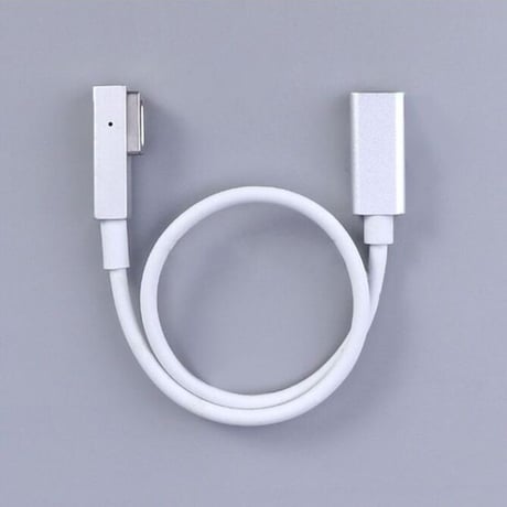 MacBook Air Pro兼用 USB C-Magsafe1 (L型）/MagSafe2 (T型） 磁気充電ケーブル PD トリガーショートケーブル (85W 60W 45W 対応 )