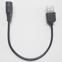 [QC7.2-4017S] USB TypeAから7.2Vを取り出す ファン付き作業服 電熱ベスト電源ケーブル（ シンメン<ハイパワー>，中国産業<12V専用>などに対応）