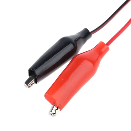[QC30ADJ-CLP] USB電源ケーブル 急速充電専用 Type-A QCトリガーケーブル ＜QC3.0対応＞ 出力電圧設定ボタン付き ワニ口クリップ