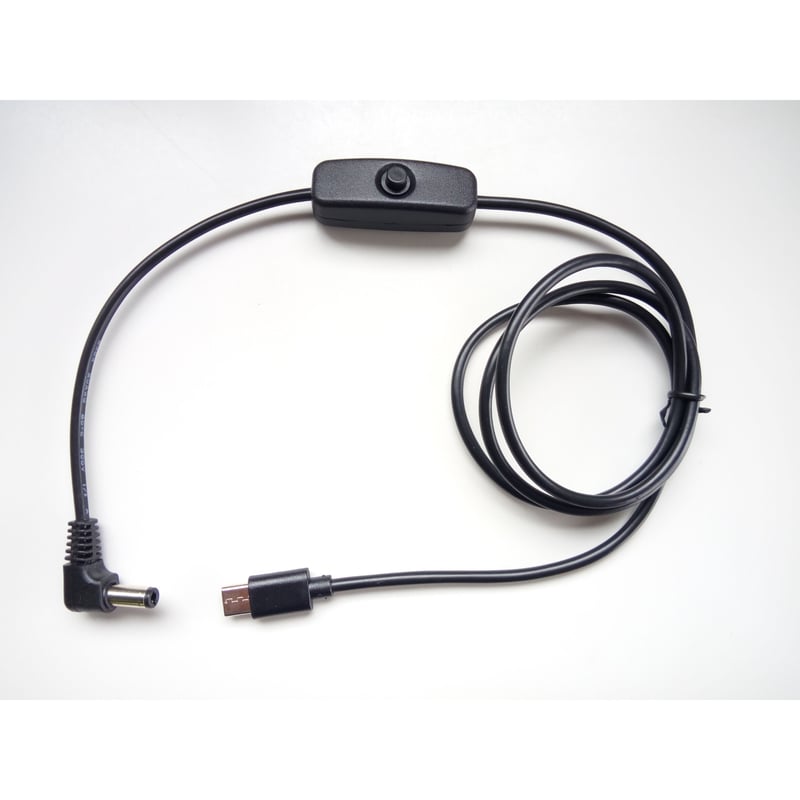 ON/OFF スイッチ付き USB PD トリガーケーブル 9V/12V/15V | PKT