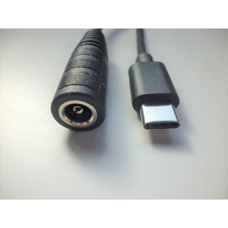 USB TypeCから9.0V/12V/15Vを取り出す ON/OFFスイッチ付き PD トリガーケーブル ファン付き作業服 電熱ベスト電源ケーブル ( サンエス<2020>などに対応）