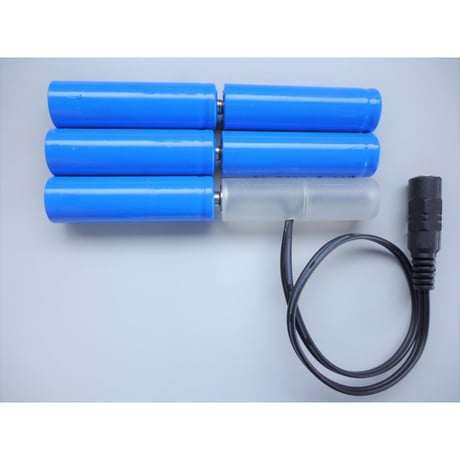 [BEQC-3x6] ダミー電池 単3電池形＋USB QCトリガーケーブル セット  ＜単3電池x6本（9V）専用＞