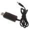 USB 5V から DC 9V/12V の出力が切り替え可能な充電ケーブル、ギターエフェクトペダル充電USBケーブル、センターマイナス（-）、最大電流1A