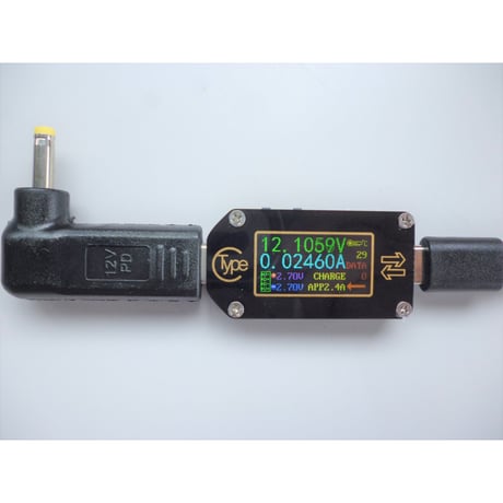 [PDA12-EIAJ2] USB 12V PD トリガーアダプター FT5D/ FT3D/ FT2D/ FT1D/ VX6/ VX7/ VX8/ FT60/FT70D をモバイルバッテリーで充電可能