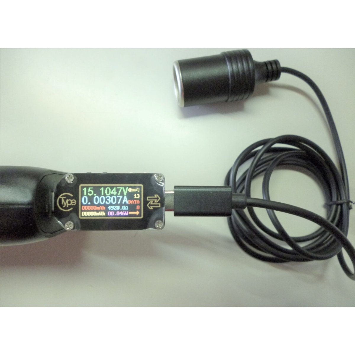 PDC-15CIG] 車載機器が家庭用コンセントでも使える変換アダプター USB 