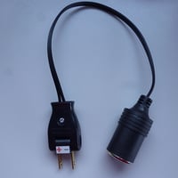[CIG-DC24] トラック用 DC24Vコンセント シガーソケット 変換ケーブル 40cm