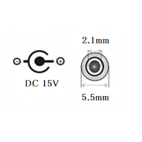 USB電源ケーブル Type-C PDトリガーケーブル DC プラグ 外径5.5mm/内径2.1mm (40cm or 1m)