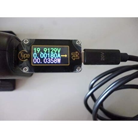 [PDC-20V] USB電源ケーブル Type-C PDトリガーケーブル DC プラグ 外径5.5mm/内径2.1mm（2.5mm) (20V)