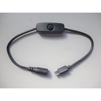 USB TypeCから9.0V/12Vを取り出す ON/OFFスイッチ付き PD トリガーケーブル ファン付き作業服 電熱ベスト電源ケーブル（ シンメン<ハイパワー>，中国産業<12V>などに対応）