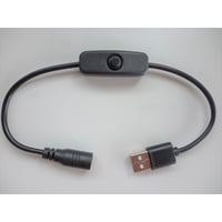 USB TypeAから9.0V/12Vを取り出す 切り替えスイッチ付き QC トリガーケーブル ファン付き作業服 電熱ベスト電源ケーブル（ シンメン<ハイパワー>，中国産業<12V>などに対応)