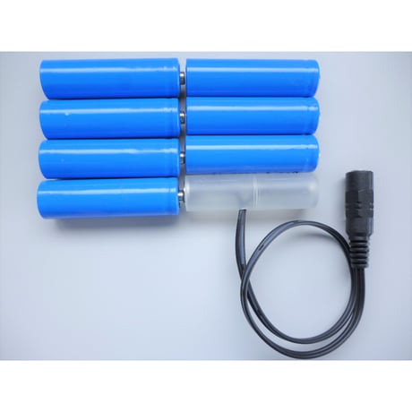 [BEQC-3x8] ダミー電池 単3電池形＋USB QCトリガーケーブル セット  ＜単3電池x8本（12V）専用＞