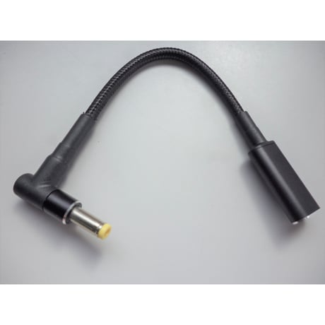 [PDE-4817] 100W 対応 eMarker内蔵 USB PD トリガーケーブル DC18V-20V 電源プラグ 充電用ショートケーブル ノートパソコン用 (4.8mm×1.7mm)