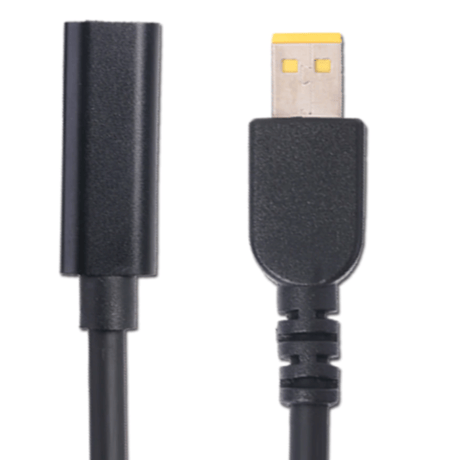 [PDN-12V-7530] USB PD トリガーケーブル DC 12V 電源プラグ 充電用ショートケーブル ノートパソコン用 (7.5mm×2.85mm)