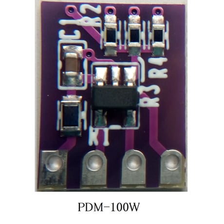 USB PD トリガーモジュール　全PDO電圧出力対応　（60W/100W）DIY用
