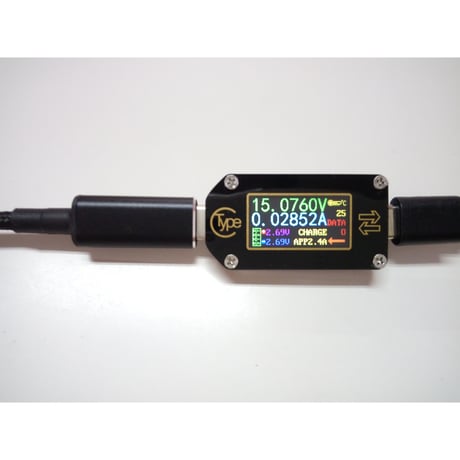 [PDE-15V-5525set] パナソニック(Panasonic) Let's note 対応 USB PD トリガーケーブル eMarker内蔵 15V 5A + eMarker 内蔵ケーブル