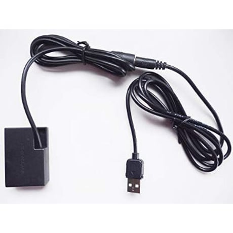 [QC-DRE17] ＤＣ カプラー + ＵＳＢ電源ケーブル Type-A QCトリガーケーブル バッテリー キャノン製対応