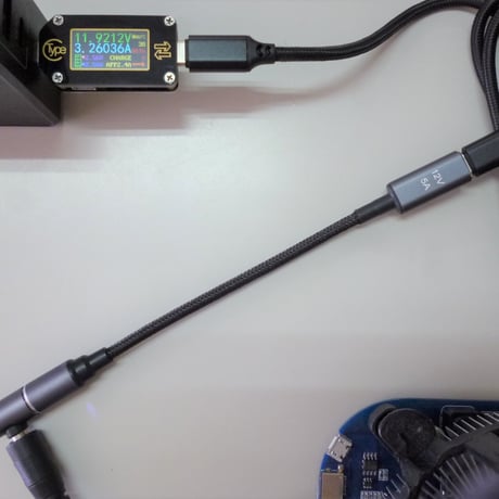 マグネット式 PD トリガーケーブル （12V専用）＜ケーブル＋プラグセット＞