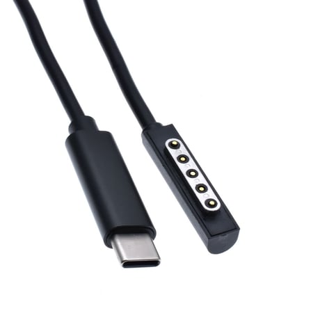 [PDC-Surface Pro2]USB Type-C PD トリガーケーブル DC 12V 電源プラグ 1.5ｍ Microsoft Surface RT / RT2 / Pro / Pro2用