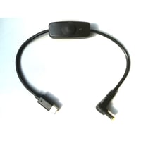 スイッチ付きエフェクター 電源 USB Type-C PDトリガーケーブル センターマイナス ケーブル長 30cm
