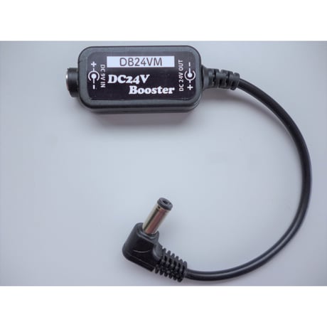 [DB24VM] エフェクター用 DC Booster 9V DC電圧を 24V に昇圧する電圧コンバーター
