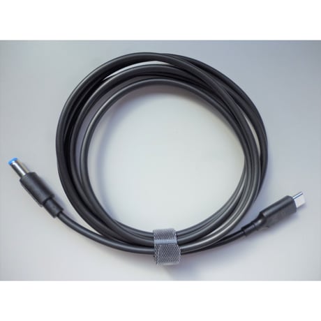 [PDC-12VE-2m] USB電源ケーブル Type-C PDトリガーケーブル DC プラグ 外径5.5mm/内径2.1mm（2.5mm) (12V 5A eMarkar搭載 2m)
