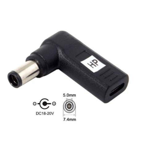 USB Type-C PD トリガーアダプター DC 18V-20V 電源プラグ ノートパソコン用
