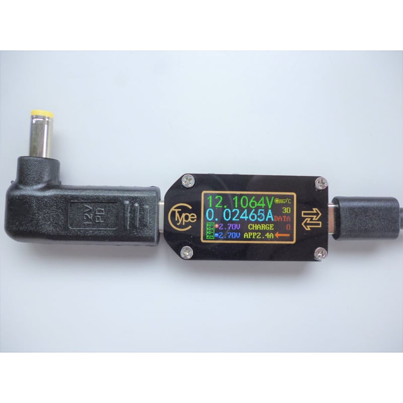 USB Type-C PD トリガーアダプター DC 12V 電源プラグ ノートパソコン 