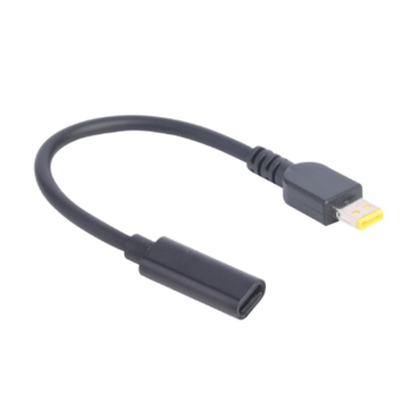 [PDN-12V-7530] USB PD トリガーケーブル DC 12V 電源プラグ 充電用ショートケーブル ノートパソコン用 (7.5mm×2.85mm)