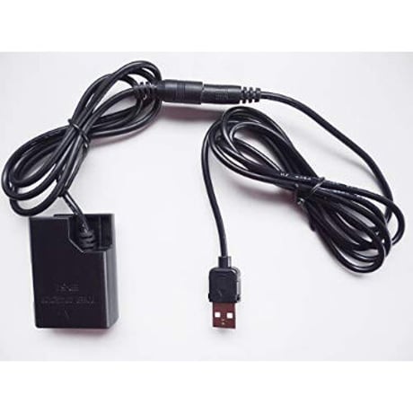 [QC-EP5A] ＤＣ カプラー + ＵＳＢ電源ケーブル Type-A QCトリガーケーブル バッテリー ニコン製対応