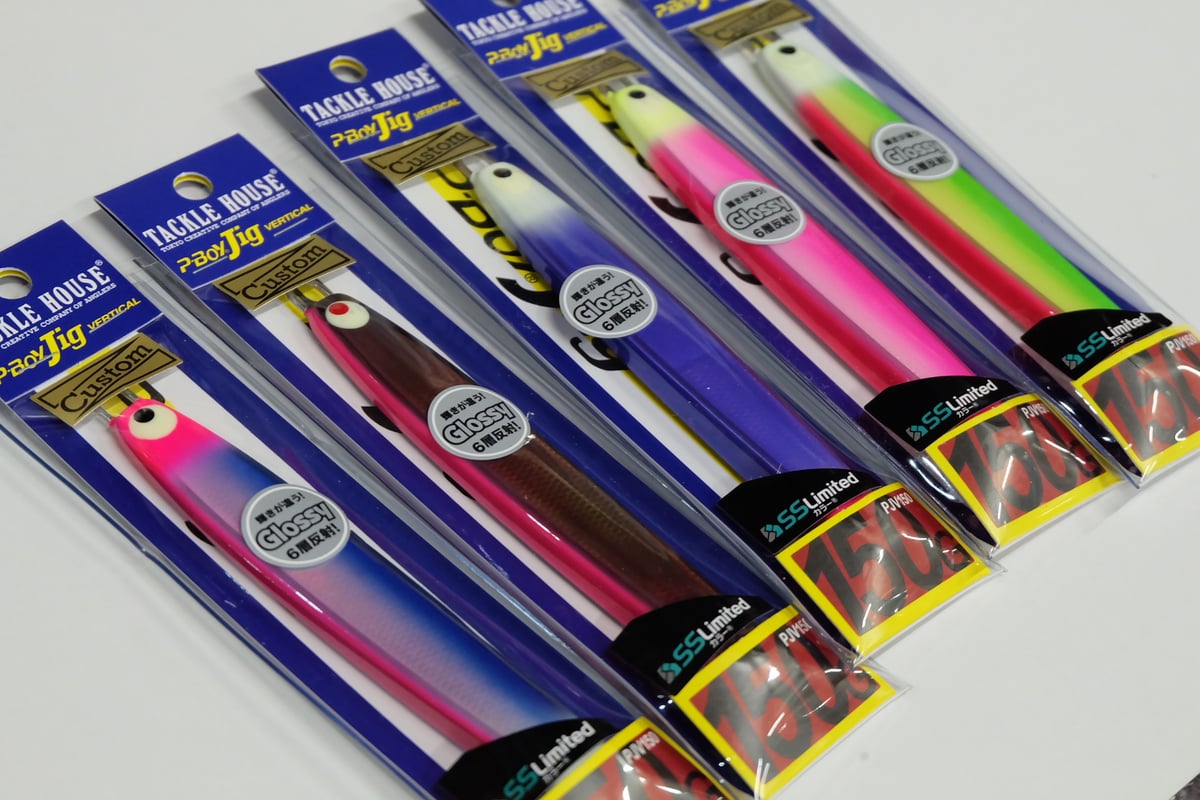 MASURUSH ピーボーイシグ　ランス 150g 【TACKLE HOUSE】P-BoyJig バーチカルスパークリングスケール SS