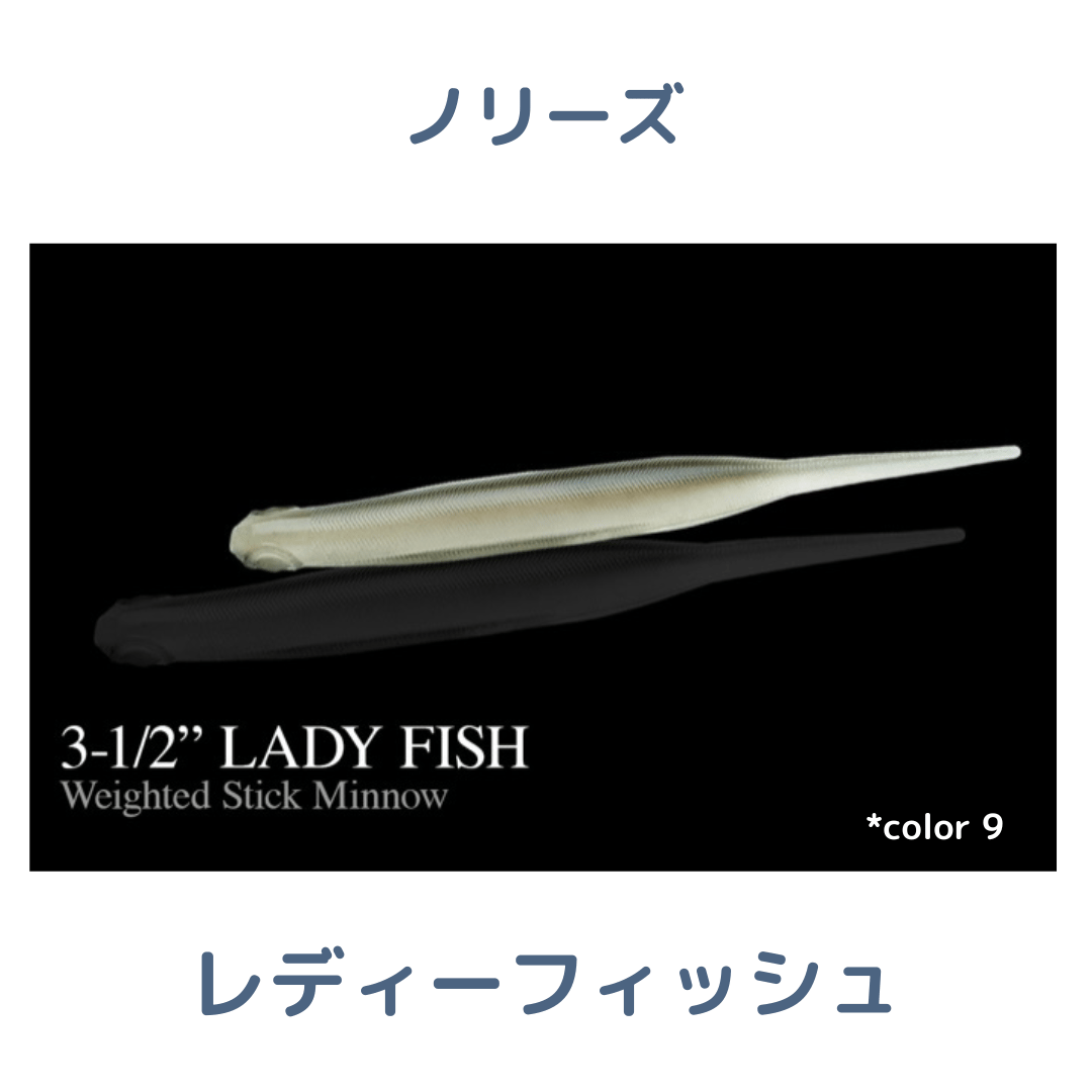 NORIES 】 レディーフィッシュ 3-1/2