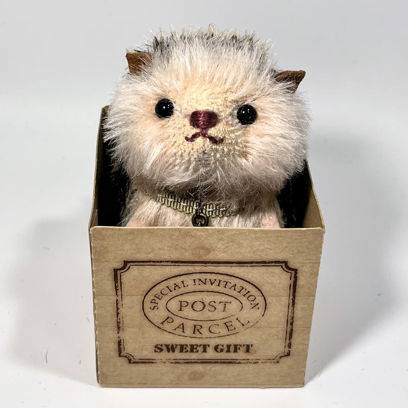 ハリネズミ☆チャコール-ピンク#340 | くまきちすとあ本店