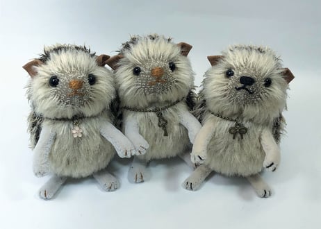 モヘアのハリネズミ#191(現品)