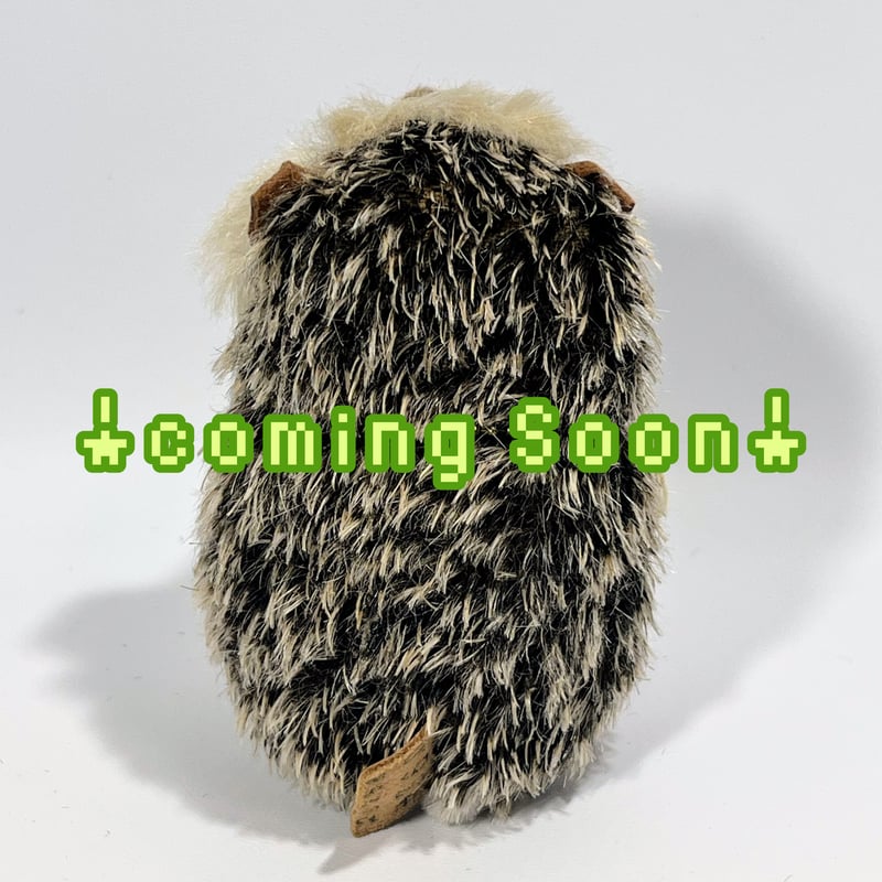 ハリネズミ☆チャコール×ベージュ#373 | くまきちすとあ本店