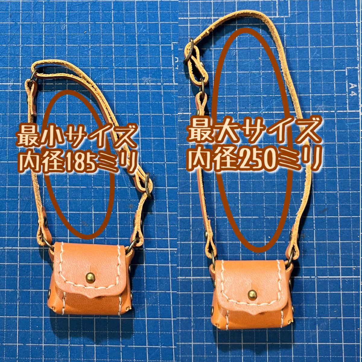 レザー　本革　ショルダーバッグ　ぬいぐるみ　ドール　にいかが ミニショルダーバッグ レディース 国産6号帆布 栃木レザー 日本