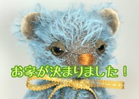 ぷちモヘアベア#222ブルー(現品)