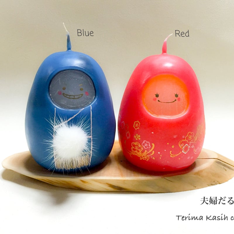 夫婦だるま | TKcandle's STORE