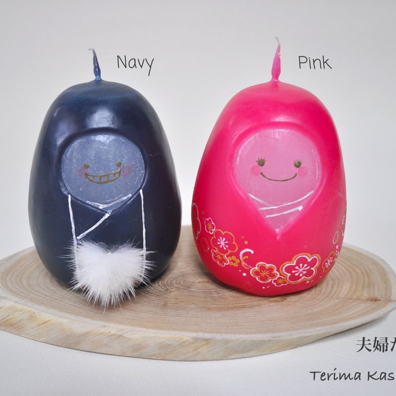 夫婦だるま | TKcandle's STORE
