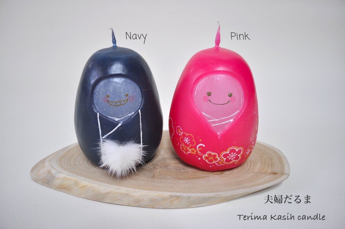 夫婦だるま | TKcandle's STORE