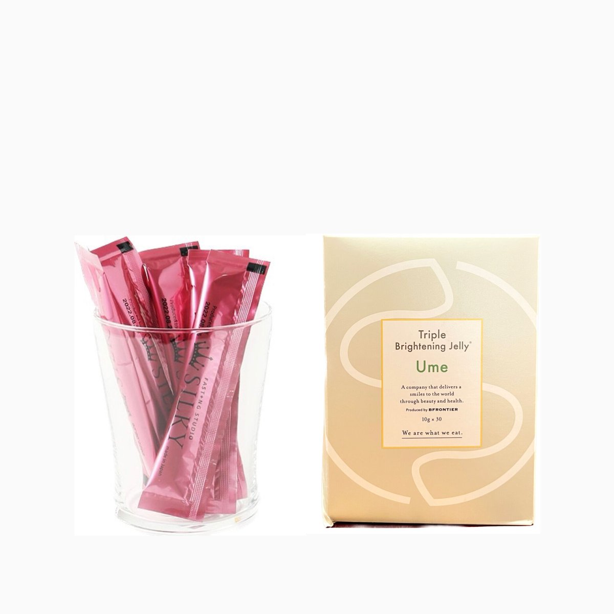 食べる化粧品　Triple Brightening Jelly 梅味（紀州南高梅配合）　36箱 Triple Brightening Jelly 梅味（紀州南高梅配合） 36箱