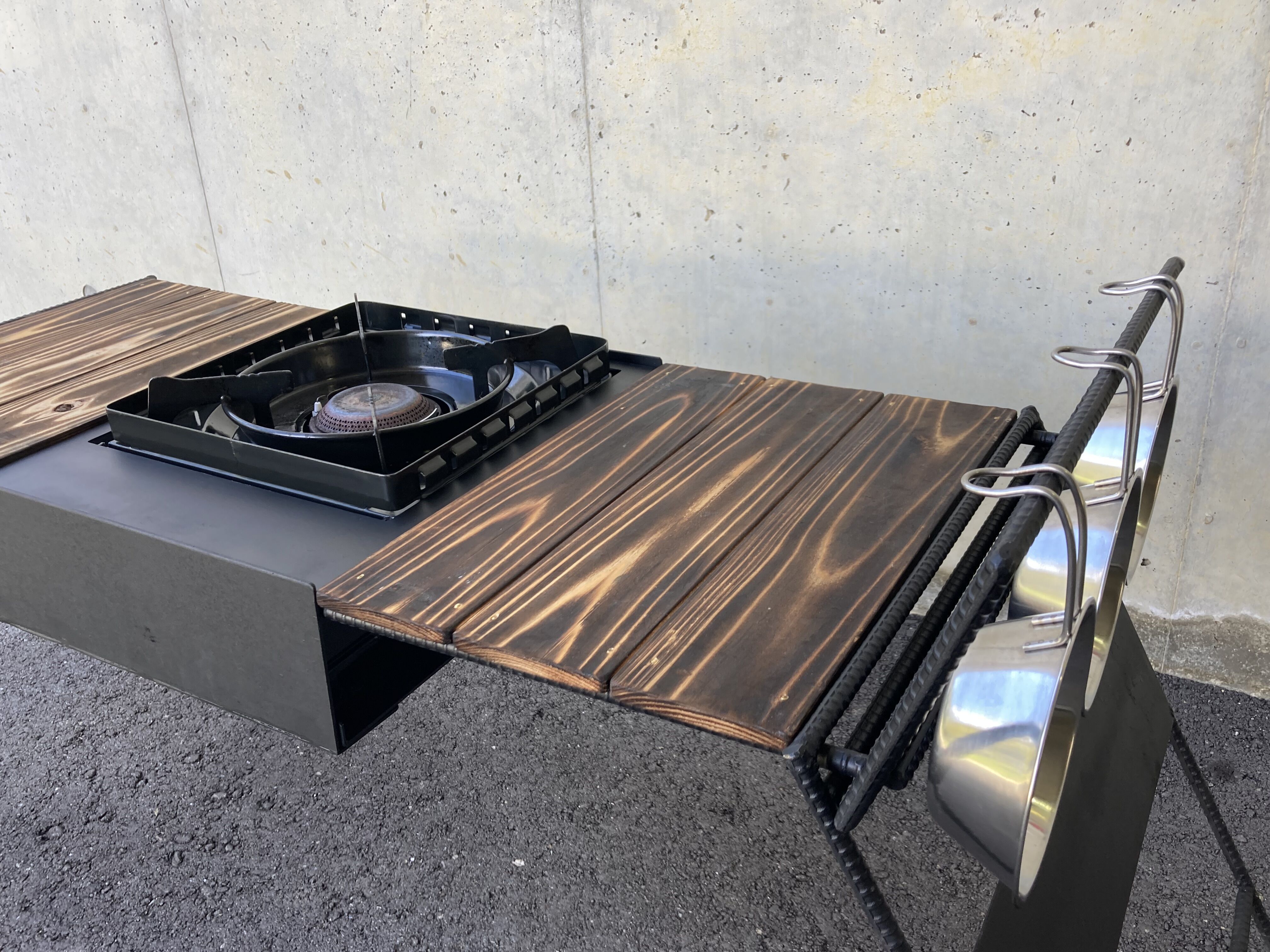タフまるアイアンテーブル | WILD OUTDOOR