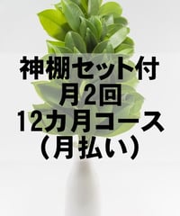榊  定期便  月2回コース  15000円 お榊（サカキ）定期便 6ヶ月コース 毎月2回発送 | フローラ お花