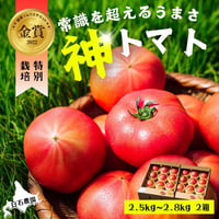 特別栽培「神トマト」2.5kg〜2.8kg | 白石農園オンラインショップ