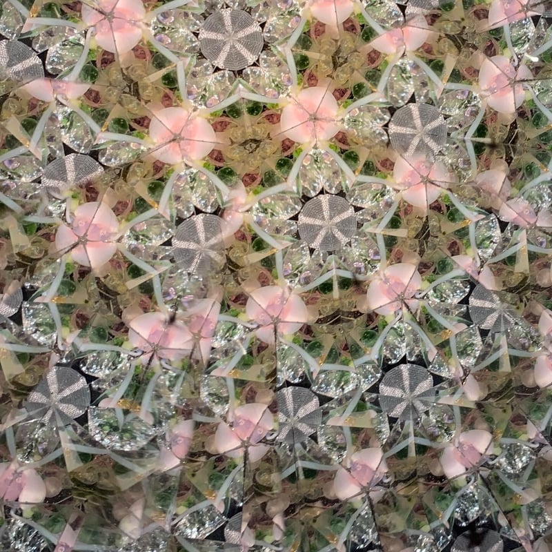 kaleidoscope 万華鏡 万華鏡：カレイド】Dog Kaleidoscope:Black/Silver/Mix : ドッグ