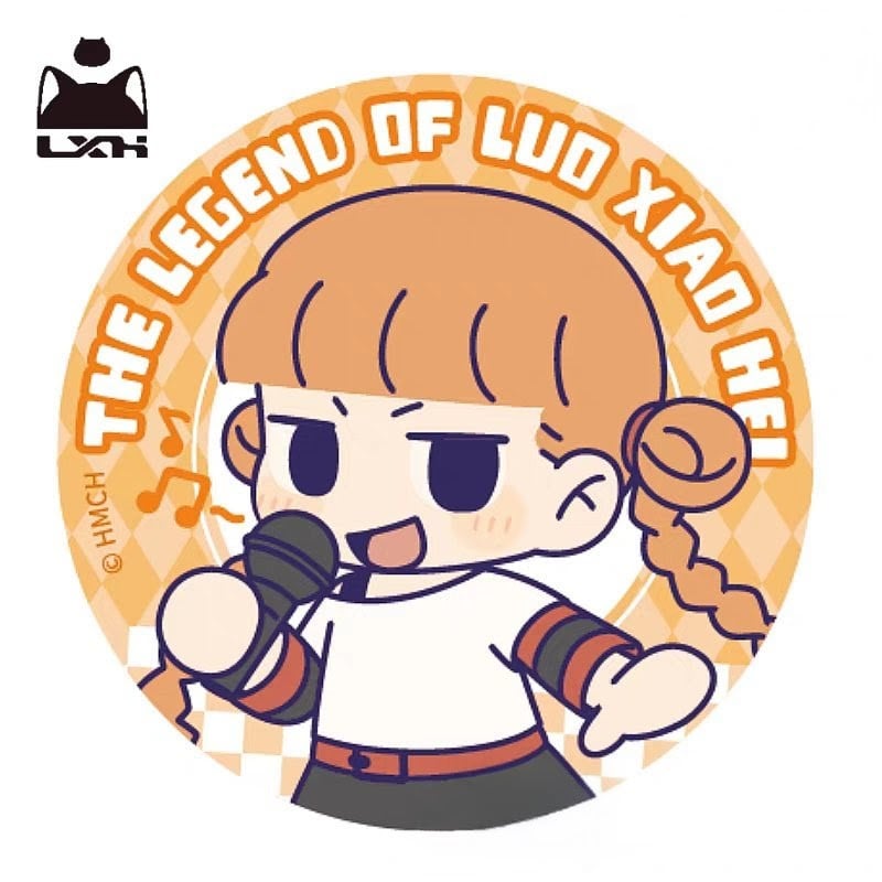 羅小黒戦記 バンド ちびキャラ缶バッジ | 福猫屋