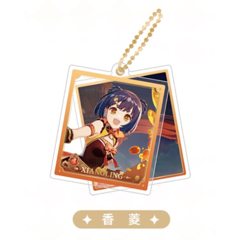 【原神】GIGO 八重神子 アクリルボールチェーン 原神 二層アクリルボールチェーンストラップA | 福猫屋