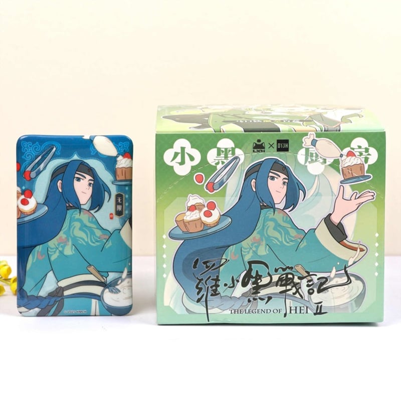 羅小黒戦記 小黒厨房 スクエア缶バッジ 1BOX（8個） | 福猫屋
