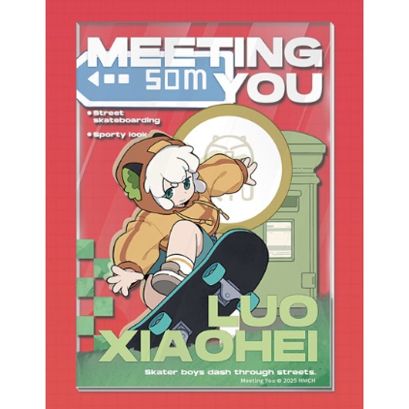 羅小黒戦記 MEETING YOU アクリルクリアカード 1枚（ランダム） | 福猫屋